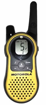 Motorola Talkabout MH230R Handheld Two Way Radio Walkie-Talkie Yellow TESTED • $21.49