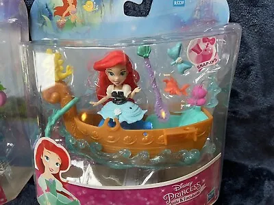 £9.99 • Buy Disney Little Kingdom Little Mermaid Ariel Boat Princess NEW Mini Doll Figure