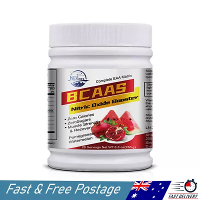 BCAA Powder - Sugar Free Watermelon Post Workout Muscle Recovery & Hydration • $21.64