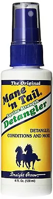 Straight Arrow Mane N Tail Equine Horse Detangler Spray Non-Sticky Formula 4oz • $9.27