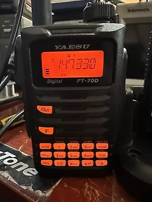 Yaesu FT-70DR FM 144/430 MHz Dual Band 5W Handheld Transceiver • $135