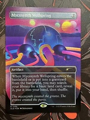 MTG | Secret Lair | Mycosynth Wellspring 1435 | 🌈🌟Rainbow Foil 🌟🌈 (IN HAND) • $12