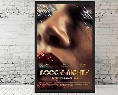 Boogie Nights Movie Poster Mark Wahlberg Julianne Moore - 11x17  Framed Art • $33.90