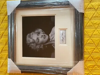Rare Candid Marilyn Monroe Custom Framed Photo At Party June 26 1953 In L.A. • $328