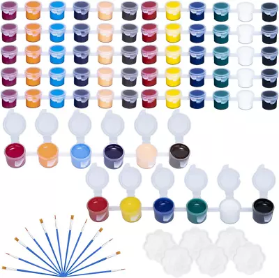 Washable Paint Set For Kids Arts And Crafts 90PCS Classroom Painting Supplies  • $9.40