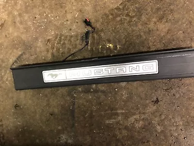 2015 2016 2017 Ford Mustang GT 5.0 Illuminated Sill Scuff Plate Trim OEM • $54