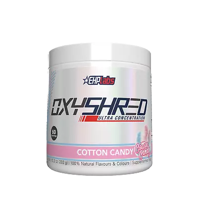 $69.95 • Buy Ehplabs Oxyshred Cotton Candy Fat Burner Weight Loss Fast Free Express
