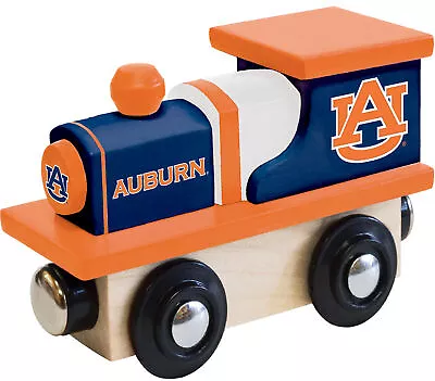Officially Licensed NCAA Auburn Tigers Wooden Toy Train Engine For Kids • $14.99