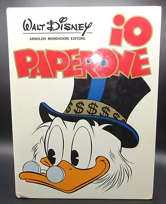 Carl Barks Walt Disney IO PAPERONE 1973 SIGNED Hardcover Color I SCROOGE McDUCK • $275