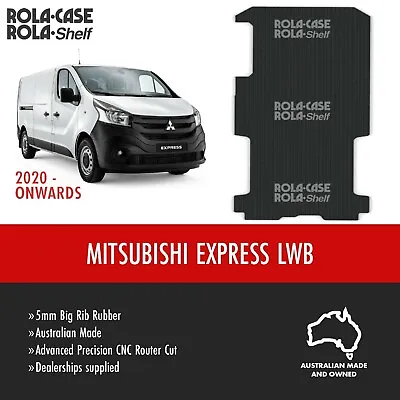 $470 • Buy Mitsubishi Express LWB Genuine Big Rib Rubber Cargo Van Flooring 5mm ComputerCut