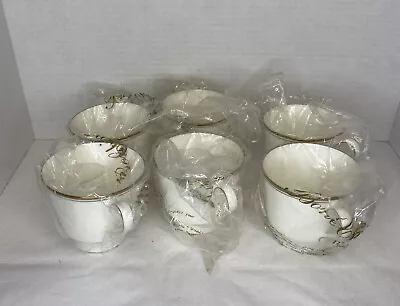 MIKASA Narumi  Wheaton Bone China 102 Japan  Lot Of 6 Tea Cup Only • $30.99