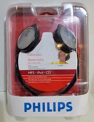 Philips Extra Bass SHS390 Neckband Headphones MP3 IPod CD 3.5 Mm Plug Brand New • $45