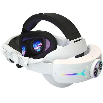 For Meta Quest 3 LED RGB Adjustable VR Head Strap Band With 8000mAh Battery • $52.49