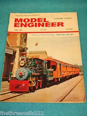 Model Engineer - Model Gas Engine - May 1 1963 Vol 129 #3224 • $6.83