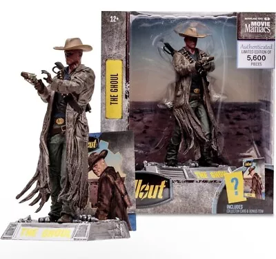 McFarlane Toys Fallout The Ghoul Posed Figure Movie Maniacs (PRE-ORDER) • $54.99