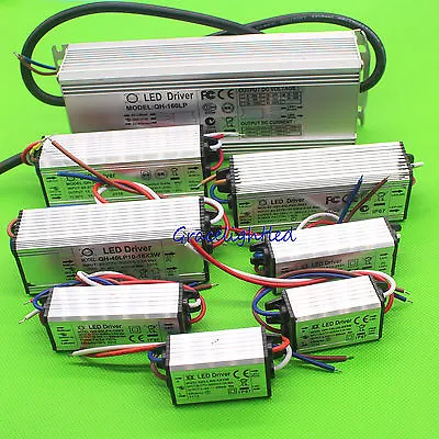 High Power Supply LED Driver 3W 10w 20w 30w 50w 100w 150W 200W For Light Chip • $1.67