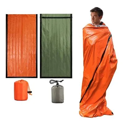 Camping Bedding Sleeping Bag First Aid Equipment First Aid Blanket Thermal Bag • £8.51