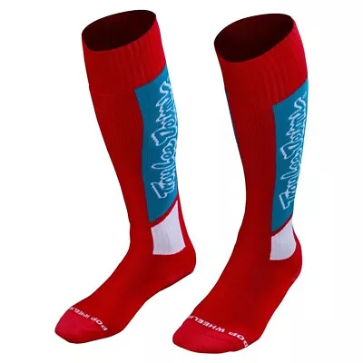Troy Lee Designs TLD GP MX Coolmax Thick Socks Vox Red LG/XL • $20