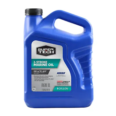 Super Tech TC-W3 Outboard 2 Cycle Engine Oil 1 Gallon • $23.88