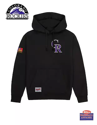 NWT VTG 90s MLB Colorado Rockies Baseball Hoodie Hooded Sweatshirt All Sizes • $39.99