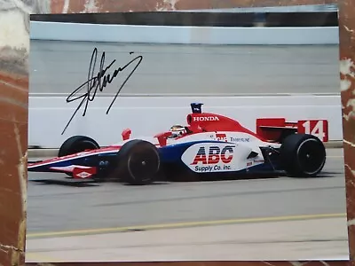 Signed Autographed 8 X 10 Photo Indy 500 Race Car Driver Darren Manning • $4.95