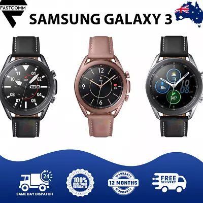 Excellent Samsung Galaxy Watch3 41mm 45mm Super AMOLED Gyro 50m Water Resistant • $117