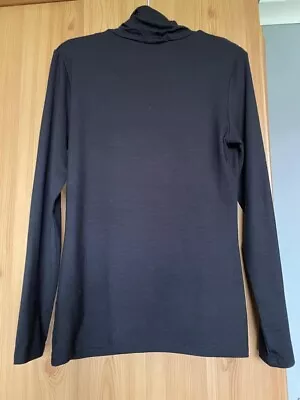 Holland Cooper Essential Roll Neck Womens Black Size Medium BNWT • £24