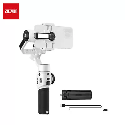 Zhiyun SMOOTH-5S Handheld Pro 3-Axis Smart Gimbal Stabilizer Fill Light Tripod • $228.99