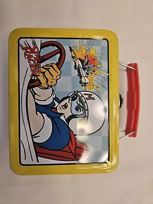 Vintage Speed Racer Mini Lunch Box 1998 Tin Box Company 5.5 X 4 Inches • $3.99