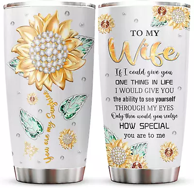 Gifts For Wife Tumblers 20Oz - Anniversary Romantic Gift For Her - I Love You Gi • $14.10