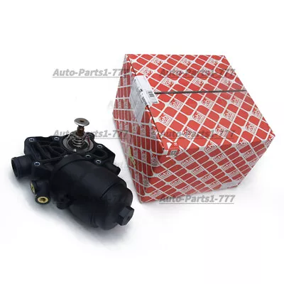 New Oil Filter Housing With Thermostat For Audi A6 A7 Q7 3.0 Diesel 059115389P • $137.08