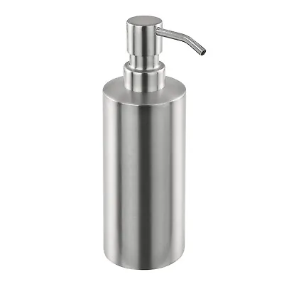 £16.27 • Buy Bremermann Bathroom Series PIAZZA - Soap Dispenser - Straight, Stainless Steel Matte