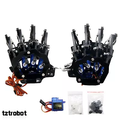 Mechanical Claw Clamper Gripper Arm 2 Hands With Servos For Robot DIY Assembled • $150.58
