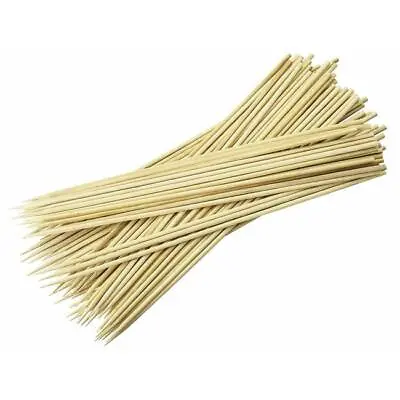 £1.75 • Buy Bamboo Skewers Wooden Sticks For BBQ Kebab Barbecue Sweet Bouquet Florist Flower