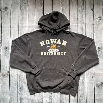 Grey Champion Rowan University Hoodie / Sweatshirt / Jumper  • £17.99