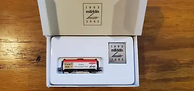 Marklin Z Scale Collectible 80113 Toy Fair 1993-2003 10 Years Insider Car & Pin • $17.99