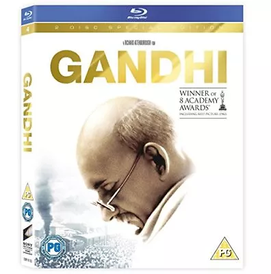 Gandhi [Blu-ray] [2009] [Region Free] - DVD  9ILN The Cheap Fast Free Post • £4.04