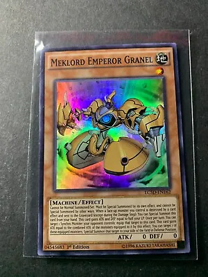 Yugioh - Meklord Emperor Granel (Super Rare) (1st Edition) - LC5D-EN162 (P) • $1.48