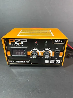 PZ.P WD-210 Battery Charger Automotive Manual Automobile Battery 0-10 Amp 12V • $70