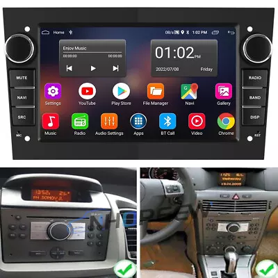 For Vauxhall Corsa C/D Zafira Astra H 32GB Android 13 Car Stereo Radio GPS NAVI • £95.99