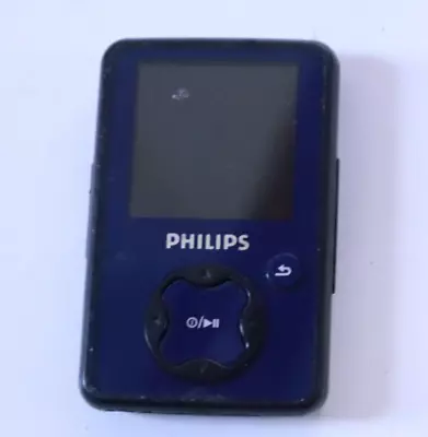 Philips GoGear SA3020 2GB Digital Media MP3 Player Blue • $6.99