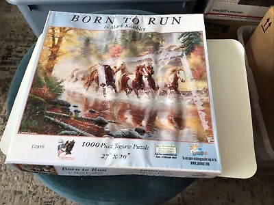Born To Run By MARK KEATHLEY 1000 Piece  Puzzle 2004 #52916 Suns Out. • $5.99