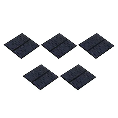 Mini Solar Panel Cell 5.5V 110mA 0.605W 70mm X 70mm For DIY Project Pack Of 5 • $13.52