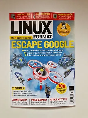 Linux Format Magazine Raspberry Pi Microsoft Google Office Apps Cloud Tutorials • £4.99