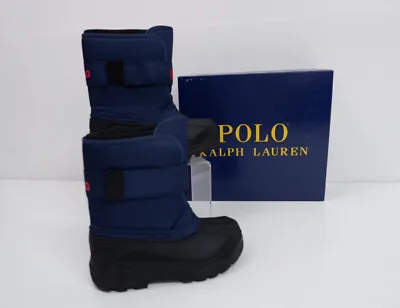 Polo Ralph Lauren Kids Boots Size UK 11.5 EU 29 Navy Wellies Shoes BRAND NEW  • £46.50