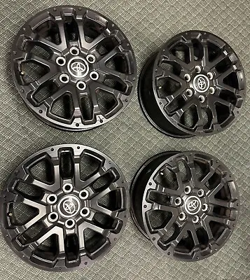 18  Toyota Tundra TRD OEM Wheels Black Factory 6 Lug  2022 2023 Set Of 4 • $419