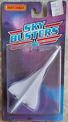 Vintage * 1988 Matchbox * Skybusters * Air France Supersonic Concorde (#sb22) *  • $14.99