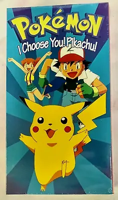 Pokemon I Choose You! Pickachu! (VHS1998) Anime Nintendo New Sealed Uncirculate • $179.95