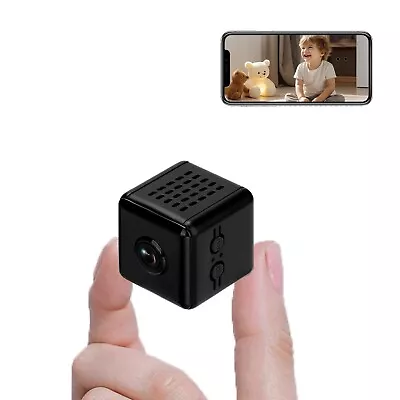 WiFi Hidden Camera 1080p HD Mini Small Spy Camera Home Security Nanny Camera • $11.90