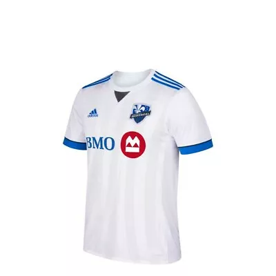 Montreal Impact MLS Adidas Youth White Official Climalite Team Replica Jersey • $29.99